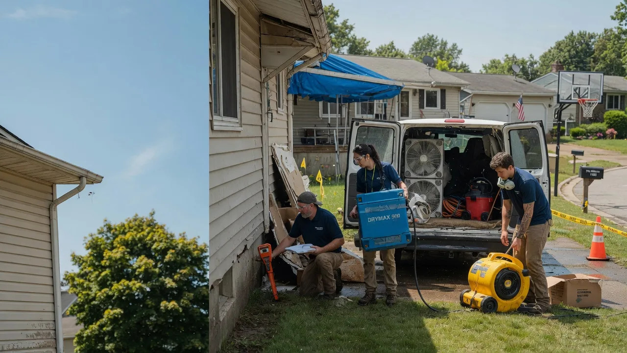Ceiling Leak Cleanup in Lamont, IA near me